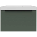 Тумба под раковину La Fenice SIMPLA Grigio 60 FNC-01-SIM-G-60 серо-зеленая Тумба под раковину La Fenice SIMPLA Grigio 60 FNC-01-SIM-G-60 серо-зеленая