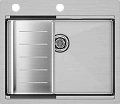 Кухонная мойка Paulmark KRONER-PRO 59 с коландером ADVANCE в цвет мойки, PM705951-BS+A405-BS Кухонная мойка Paulmark KRONER-PRO 59 с коландером ADVANCE в цвет мойки, PM705951-BS+A405-BS
