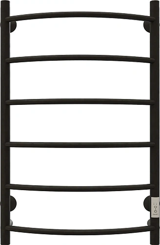 Полотенцесушитель электрический EWRIKA Сафо ПР1 80х50, черный 485630 Полотенцесушитель электрический EWRIKA Сафо ПР1 80х50, черный 485630