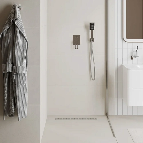 Душевой лоток IDDIS 975B6SB20DZ комбинированный 600мм, хром Душевой лоток IDDIS 975B6SB20DZ комбинированный 600мм, хром