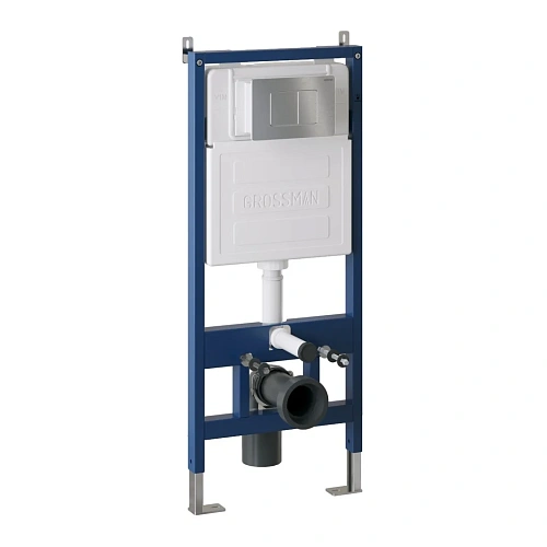 Клавиша смыва GROSSMAN Classic 700.K31.04.12M.12M хром сатиновый Клавиша смыва GROSSMAN Classic 700.K31.04.12M.12M хром сатиновый