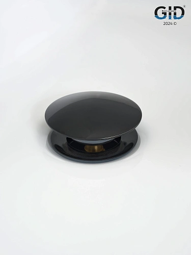 Донный клапан Gid без перелива G-54BL 76601K черный глянцевый 7x7x10 Донный клапан Gid без перелива G-54BL 76601K черный глянцевый 7x7x10
