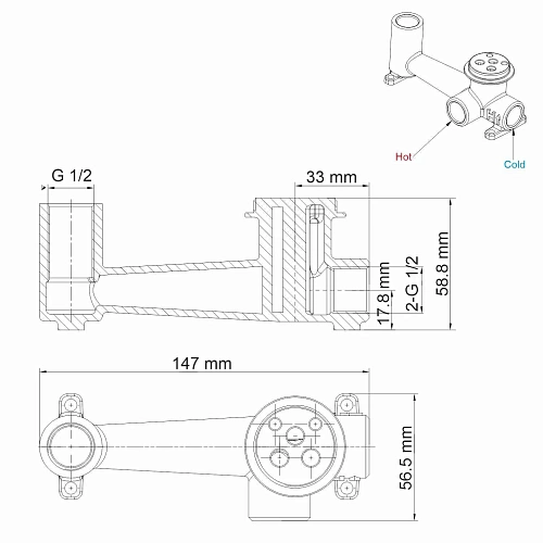 Гигиенический душ WasserKRAFT Main 4138 хром Гигиенический душ WasserKRAFT Main 4138 хром