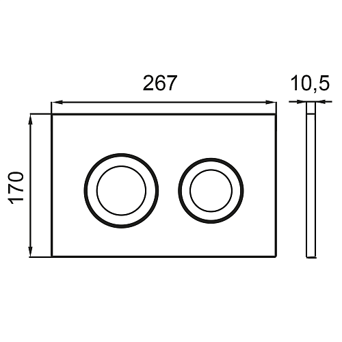 Инсталляция для унитаза BETTOSERB SAVA FIX SLIM SET40006488G с клавишей смыва SMART белый/хром Инсталляция для унитаза BETTOSERB SAVA FIX SLIM SET40006488G с клавишей смыва SMART белый/хром
