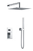 Картинка анонса товара «душевая система boheme qubic chrome встраиваемая 474-3-cr хром»