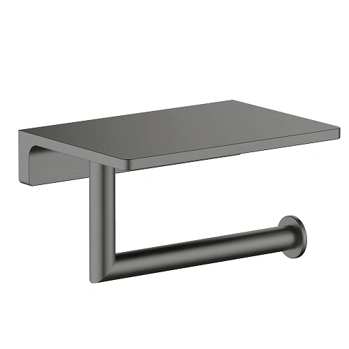 Держатель туалетной бумаги Timo Saona 13043/18 черное золото Держатель туалетной бумаги Timo Saona 13043/18 черное золото