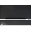 Клавиша смыва Alcaplast STRIPE-GL1204 стекло черное Клавиша смыва Alcaplast STRIPE-GL1204 стекло черное