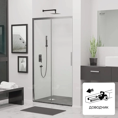 Душевая дверь RGW Leipzig LE-12 1800 мм Easy Clean хром 34121218-11 Душевая дверь RGW Leipzig LE-12 1800 мм Easy Clean хром 34121218-11