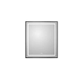Зеркало BelBagno SPC-KRAFT-700-800-LED-TCH-WARM-NERO 700x32x900 мм с подсветкой сенсорным выключателем и подогревом Зеркало BelBagno SPC-KRAFT-700-800-LED-TCH-WARM-NERO 700x32x900 мм с подсветкой сенсорным выключателем и подогревом