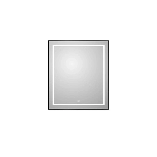 Зеркало BelBagno SPC-KRAFT-700-800-LED-TCH-WARM-NERO 700x32x900 мм с подсветкой сенсорным выключателем и подогревом Зеркало BelBagno SPC-KRAFT-700-800-LED-TCH-WARM-NERO 700x32x900 мм с подсветкой сенсорным выключателем и подогревом