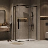 Душевой уголок GROSSMAN Galaxy 1/2.K33.01.11.42.00-1/2.K33.01.80.42.00 (110х80х195) раздвижная,графит сатин,стекло прозрачное Душевой уголок GROSSMAN Galaxy 1/2.K33.01.11.42.00-1/2.K33.01.80.42.00 (110х80х195) раздвижная,графит сатин,стекло прозрачное