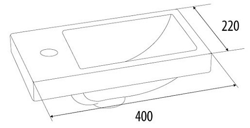 Тумба с раковиной IDDIS Torr 40 подвесная белая полки слева (TOR40W1i95K) Тумба с раковиной IDDIS Torr 40 подвесная белая полки слева (TOR40W1i95K)
