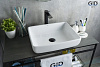 Картинка анонса товара «раковина gid n9132 51126 накладная белая 49x39x12,5»