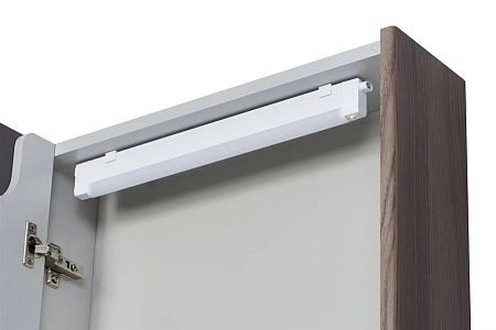 Зеркальный шкаф Aquaton Сильва 50 дуб макиато 1A215502SIW5L Зеркальный шкаф Aquaton Сильва 50 дуб макиато 1A215502SIW5L