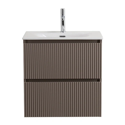 Тумба под раковину BelBagno UNO-700-2C-SO-СO подвесная, бежевый матовый, 700x455x608 Тумба под раковину BelBagno UNO-700-2C-SO-СO подвесная, бежевый матовый, 700x455x608