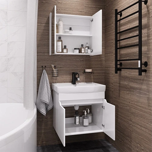 Тумба с раковиной DIWO Архангельск 60 подвесная 569759 Тумба с раковиной DIWO Архангельск 60 подвесная 569759