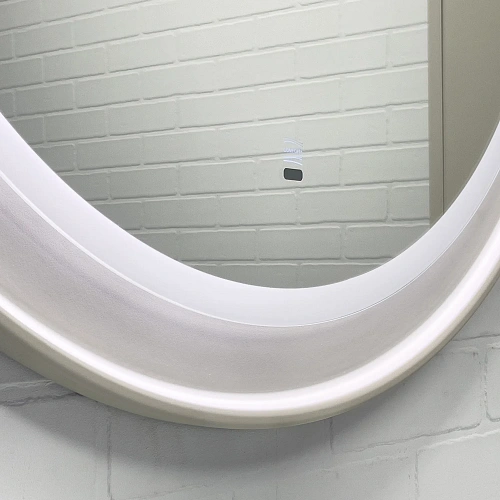 Зеркало Comforty Ереван-80 00-00014157 LED-подсветка, бесконтактный сенсор, антизапотевание, серый шелк Зеркало Comforty Ереван-80 00-00014157 LED-подсветка, бесконтактный сенсор, антизапотевание, серый шелк