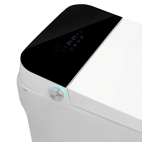 Унитаз SMART ABBER Bequem AC1116S приставной с функцией биде белый с крышкой микролифт Унитаз SMART ABBER Bequem AC1116S приставной с функцией биде белый с крышкой микролифт