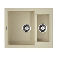 Кухонная мойка Omoikiri Sakaime 60-2-BE Tetogranit/ваниль 4993909 Кухонная мойка Omoikiri Sakaime 60-2-BE Tetogranit/ваниль 4993909