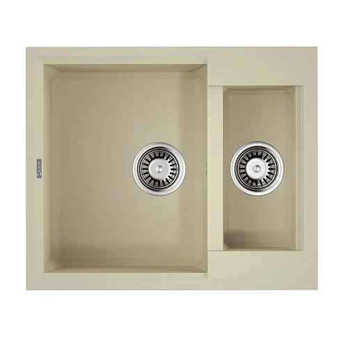 Кухонная мойка Omoikiri Sakaime 60-2-BE Tetogranit/ваниль 4993909 Кухонная мойка Omoikiri Sakaime 60-2-BE Tetogranit/ваниль 4993909