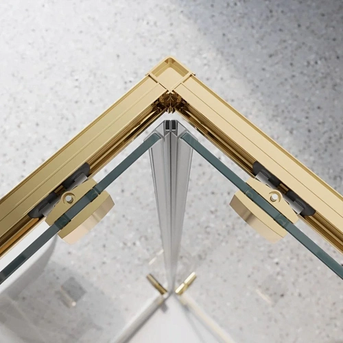 Душевой уголок BelBagno LUCE-A-2-90-C-ORO Душевой уголок BelBagno LUCE-A-2-90-C-ORO