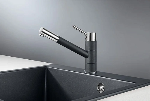 Смеситель для кухни Granula 0010, ШВАРЦ Смеситель для кухни Granula 0010, ШВАРЦ
