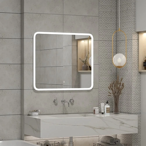 Зеркало Taliente Zled-D с LED-подсветкой, 80x70см, прямоугольное TA-Zled-D8070 Зеркало Taliente Zled-D с LED-подсветкой, 80x70см, прямоугольное TA-Zled-D8070