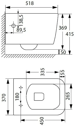 Унитаз подвесной Allen Brau Liberty 4.33009.20 с крышкой, белый Унитаз подвесной Allen Brau Liberty 4.33009.20 с крышкой, белый