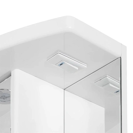 Зеркальный шкаф Aquaton Эмили 80 белый 1A002702EM010 Зеркальный шкаф Aquaton Эмили 80 белый 1A002702EM010