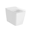 Унитаз приставной Roca Inspira Square 560, BTW, Rimless, белый матовый 347537620 Унитаз приставной Roca Inspira Square 560, BTW, Rimless, белый матовый 347537620