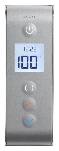 Смеситель для душа Jacob Delafon Dtv-Prompt электронный интерфейс хром, 1 функция, термостат 527D-1C 527D-1CP+528D-K-NA Смеситель для душа Jacob Delafon Dtv-Prompt электронный интерфейс хром, 1 функция, термостат 527D-1C 527D-1CP+528D-K-NA