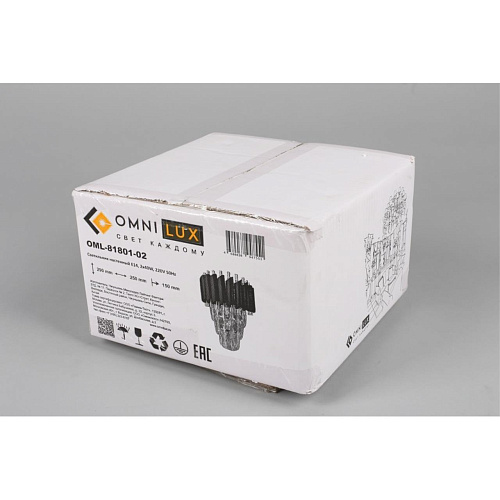 Светильник настенный (Бра) Omnilux Certaldo OML-81801-02 Светильник настенный (Бра) Omnilux Certaldo OML-81801-02