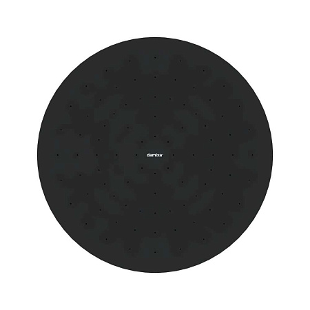 Верхний душ Damixa Jupiter 977050300 круг, черный
