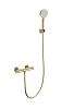 Смеситель для душа Wonzon &amp; Woghand с термостатом, брашированное золото (WW-B2005-A-BG)