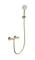 Смеситель для душа Wonzon & Woghand с термостатом, брашированное золото (WW-B2005-A-BG) Смеситель для душа Wonzon & Woghand с термостатом, брашированное золото (WW-B2005-A-BG)