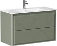 Тумба под раковину Allen Brau Paris 100 1.360002.CGM олива матовый Тумба под раковину Allen Brau Paris 100 1.360002.CGM олива матовый