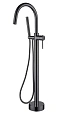 Смеситель для ванны Boheme Uno 469-SGM напольный Смеситель для ванны Boheme Uno 469-SGM напольный