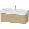 Тумба под раковину Duravit XVIU XV42380B171 подвесная 118.4 см Средиземноморский дуб