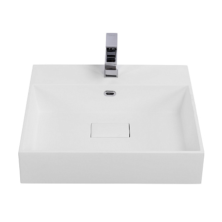 Раковина CEZARES 50262 Bianco белый матовый 510x450 искусственный камень solid surface Раковина CEZARES 50262 Bianco белый матовый 510x450 искусственный камень solid surface