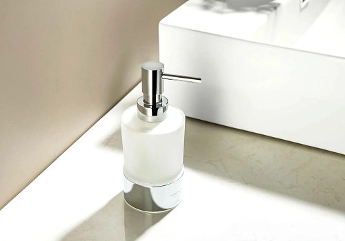 Дозатор жидкого мыла Aquatek ЛИРА AQ4429CR хром Дозатор жидкого мыла Aquatek ЛИРА AQ4429CR хром