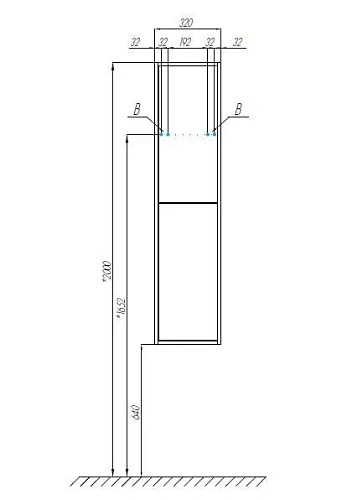 Шкаф-пенал Aquaton Ривьера белый матовый 1A239203RVX20 Шкаф-пенал Aquaton Ривьера белый матовый 1A239203RVX20