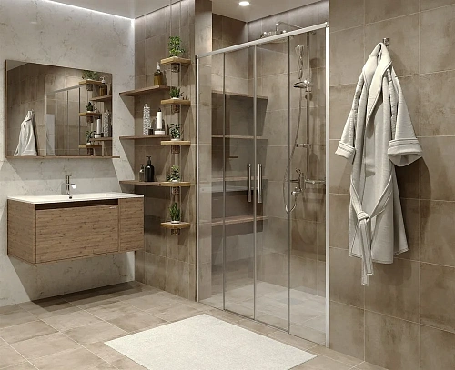 Душевая дверь GROSSMAN Fly GR-D140 (140x190) GR-D140Fl Душевая дверь GROSSMAN Fly GR-D140 (140x190) GR-D140Fl