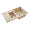 Кухонная мойка Aquaton Делия 87 1A716232DE290 из литого мрамора, шампань Кухонная мойка Aquaton Делия 87 1A716232DE290 из литого мрамора, шампань