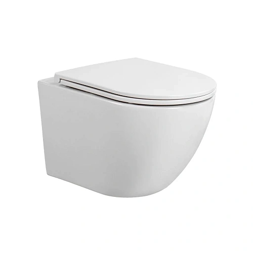 Унитаз подвесной Aquatek ЕВРОПА AQ1900T-00, 490x360x320 мм, смыв TORNADO тонкое сиденье микролифт Унитаз подвесной Aquatek ЕВРОПА AQ1900T-00, 490x360x320 мм, смыв TORNADO тонкое сиденье микролифт