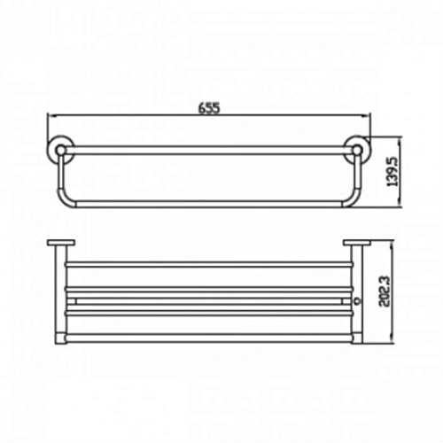 Полотенцедержатель Kaiser KH-4109 бронза (нерж) Полотенцедержатель Kaiser KH-4109 бронза (нерж)