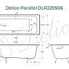Ванна чугунная Delice Parallel 1800х800, без ручек DLR220506 Ванна чугунная Delice Parallel 1800х800, без ручек DLR220506
