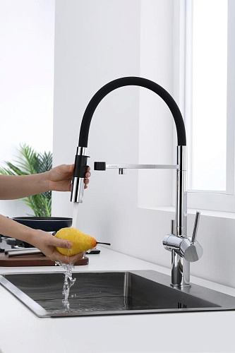 Смеситель для кухни Paulmark Gravity хром Gr213888-CR Смеситель для кухни Paulmark Gravity хром Gr213888-CR