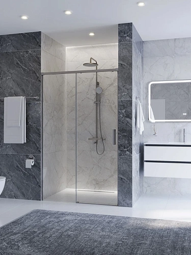 Душевая дверь CEZARES PLANE-BF-1-120-C-IN 120 см Душевая дверь CEZARES PLANE-BF-1-120-C-IN 120 см