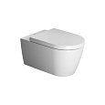 Унитаз подвесной Duravit ME by Starck с сиденьем 45300900A1 (253009+002019) Унитаз подвесной Duravit ME by Starck с сиденьем 45300900A1 (253009+002019)