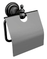 Держатель туалетной бумаги CeramaLux 95807 черный матовый Держатель туалетной бумаги CeramaLux 95807 черный матовый